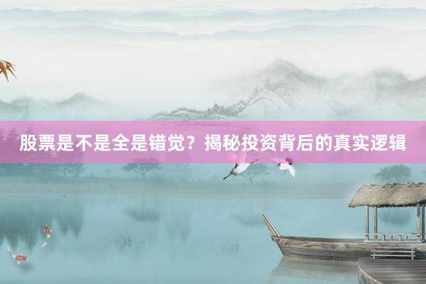 股票是不是全是错觉？揭秘投资背后的真实逻辑